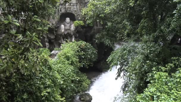 Hang Zhou Lingyin Temple and Garden — Stok video